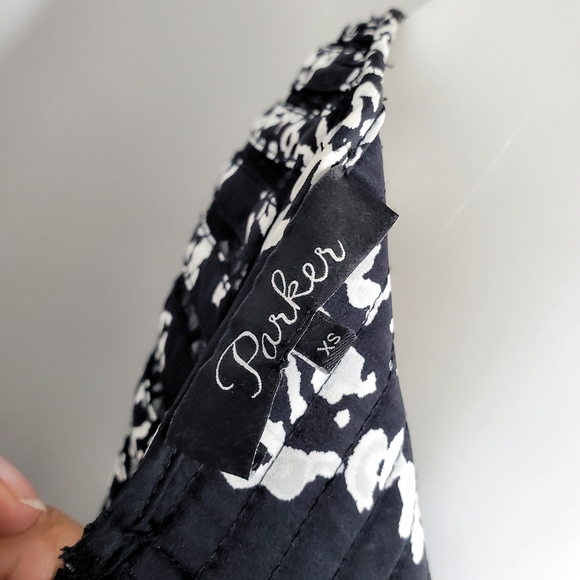 Parker | 100% Silk Tamara Sweetheart Neck Strapless Maxi Gown Dress - Picture 10 of 12